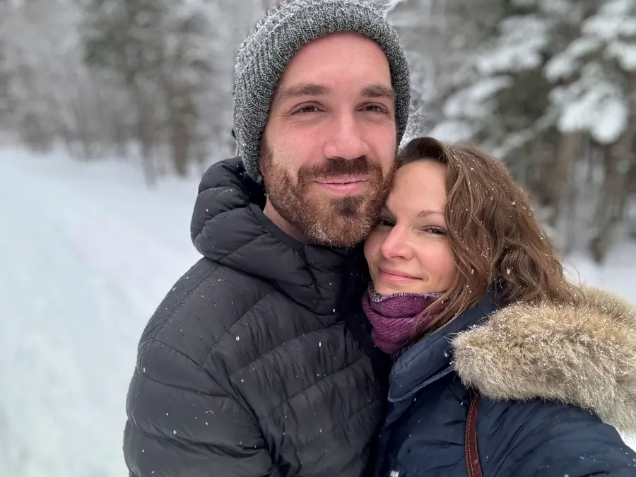 Des flocons sur les paupières à Lac-Saguay.